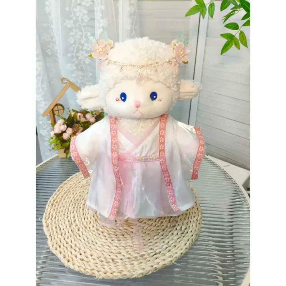 Large Bartholomew Bear clothes outfits - Floral Chinese Traditional Outfit